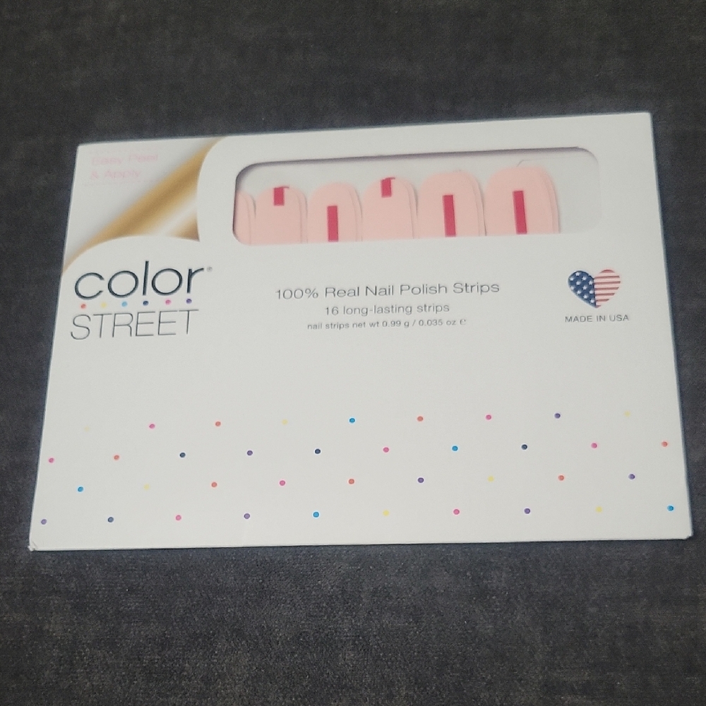 Color Street Blush Pink Nail Strips